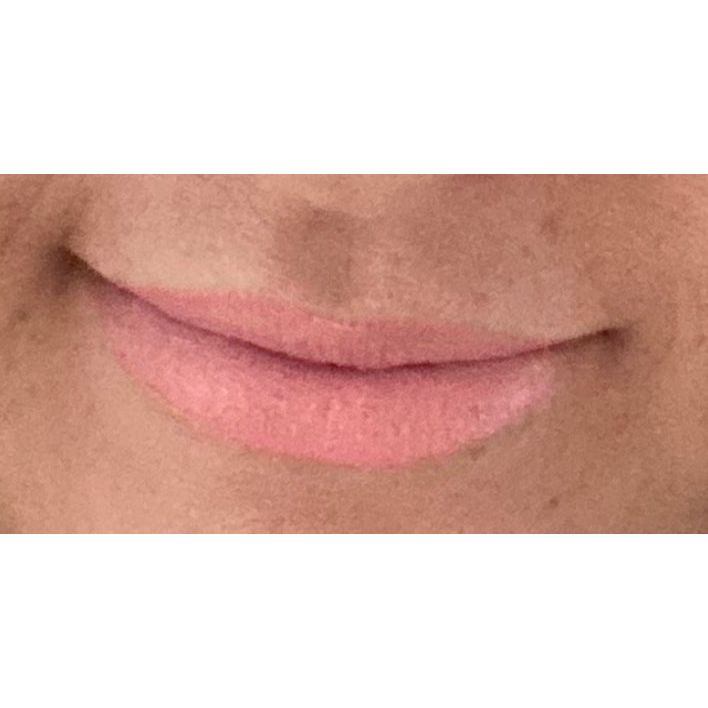 Lustre Lipstick in “Peachy Kiss”